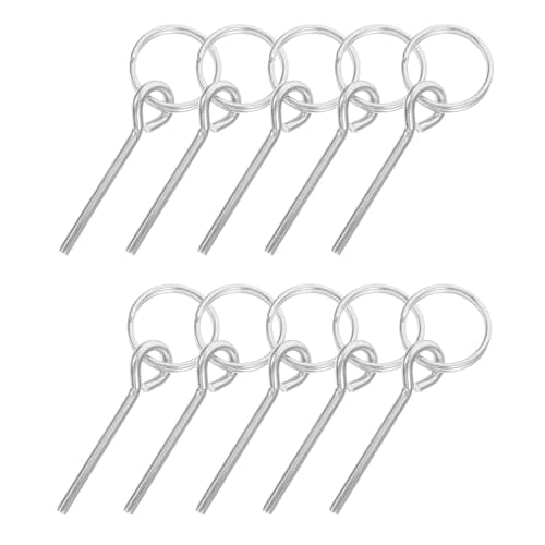 Galvanized Iron Tent Connectors Repair Kit 10pcs Single Needle Ring