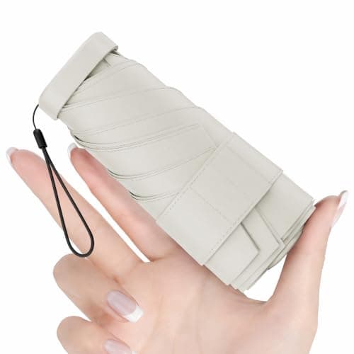 Mini Travel Umbrella for Sun Protection, SPF 50+ Compact UV Umbrella