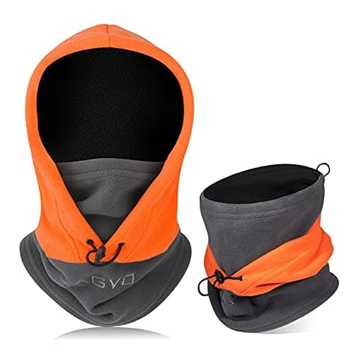 TAGVO Balaclava Windproof Ski Mask Thermal Fleece Hood Winter Multipurpose Use Unisex Face Mask Warm&Breathable Face Cover Heavyweight Neck Warmer for Winter Outdoor Sports