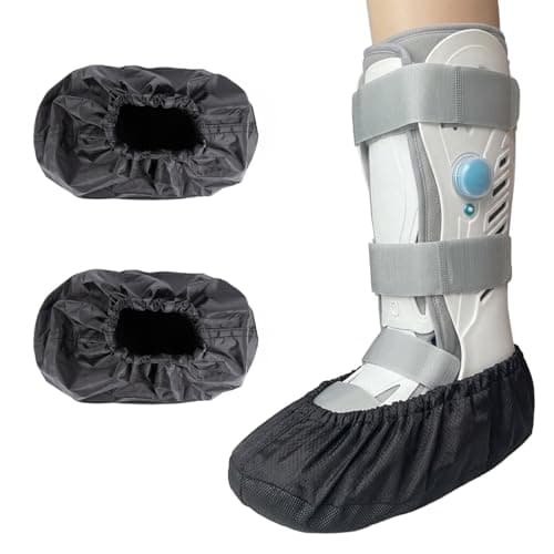 Waterproof Hiking Boot Covers, Reusable Non-Slip Overshoes, 1 Pair