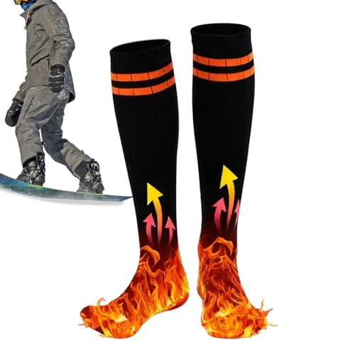 Heated Socks for Men Quick Heating Long Lasting Thermal Washable Adults