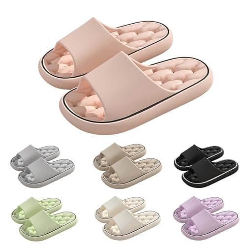 Bathroom Slippers For Women Men, Non Slip Shower Shoes Unisex