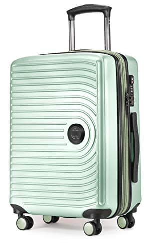 Hauptstadtkoffer MITTE - Hand Luggage, Cabin Trolley with Extension, TSA, 4 Double Spinner, 55 cm, 55 L, Mint