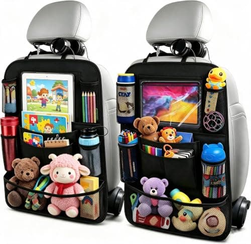 ronoai 2 Pack car seat organiser for Kids
