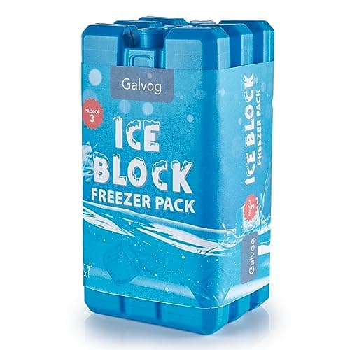 Ice Packs/Freezer Blocks 200mlx3 for Cool Boxes/Lunch Bags Air Cooler