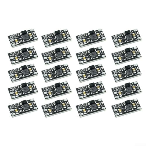 20 Pack Dc-dc Boost Module Adjustable 5v 8v 9v 12v Output Step Up Converter For Single Cell Low Voltage Power Supply Board 22x11mm