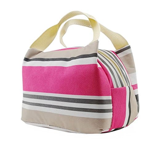 Vinsani Insulated Thermal Lunch Bag Portable Reusable Cooler Bag Unisex