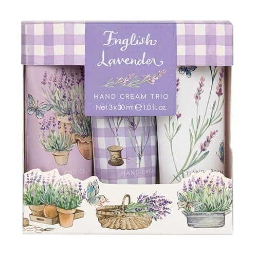Heathcote & Ivory Hand Cream Trio 3x 30ml, Lavender Scented