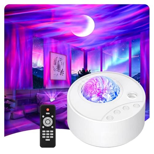 ibell Northern Lights Projector Galaxy Projector,14 Colors Sensory Lights