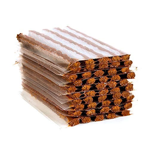 Mintice 50 Pcs Tubeless Tire Puncture Repair Strip Strings Kit Plug Rubber