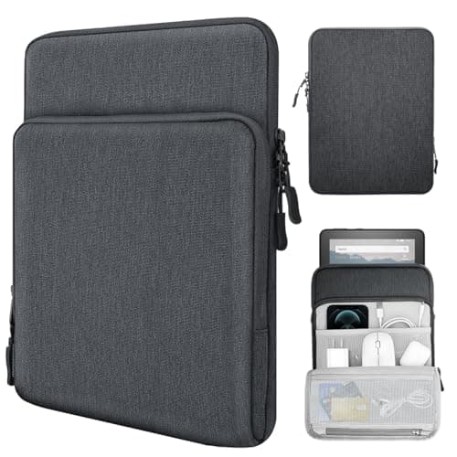TiMOVO 8-9" Tablet Sleeve for iPad Mini 7 A17 Pro, Dark Gray