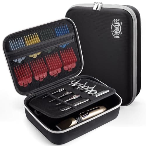 Hard Travel Case for Hair Clippers, Barber Supplies Holder for Hair Cutting