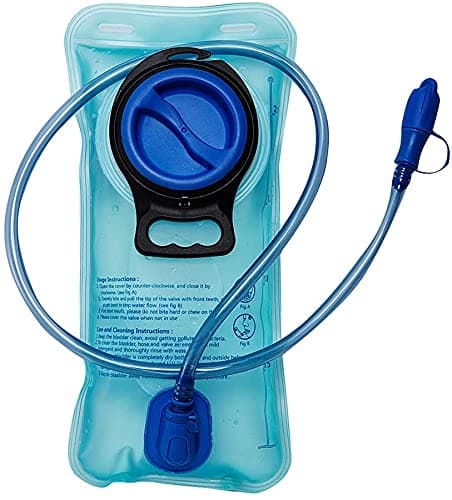 DTnewsun Hydration Bladder 3L Leakproof Water Reservoir,Leak Proof Water Reservoir with Insulated Hose,for Hydration Pack for Cycling, Hiking, Running, Climbing, Biking (XL)