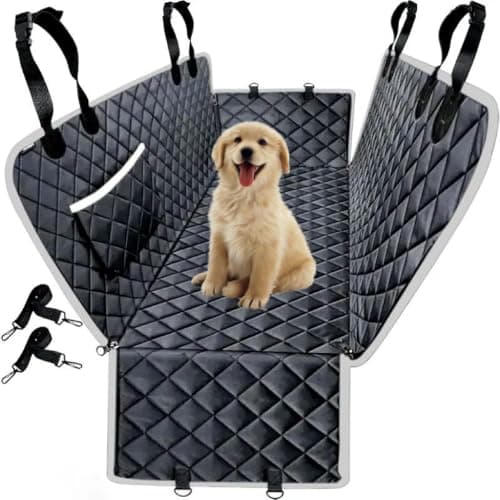 R-timer Dog Car Seat Cover for Lexus CT ES GS IS NX UX RX LBX, Waterproof Back Seat Protector Scratchproof Pet Travel Hammock Non Slip Dog Car Seat Covers