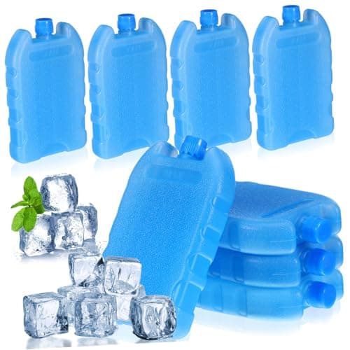 DOITOOL 8 Pack Ice Packs for Cool Box, Freezer Blocks for Air Cooler