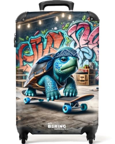 NoBoringSuitcases© Children's Luggage Kids Suitcase for Boys