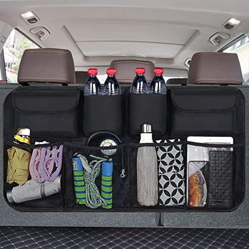 Taylor & Brown Car Boot Organiser for Multi-Pocket Children's Travel Storage Durable Foldable Cargo Tidy Net Waterproof for Car Backseat Cover Space Saving