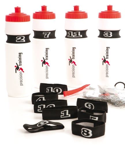 Precision Training Non-Slip Elasticated Water Bottle Numbers