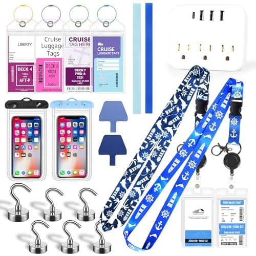 Cruise Ship Essentials Kit 2026, Vacation Essentials for All Cruise Lines