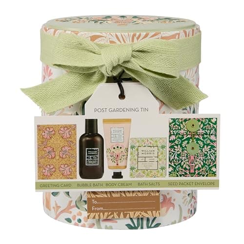 William Morris At Home Body Cream 50ml, Bubble Bath and Salts x2 100ml