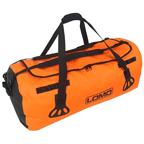 Lomo Blaze Expedition Holdall - 100L Orange Outdoor Duffle Bag