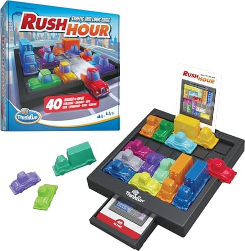 ThinkFun Rush Hour Logic Game for Kids Age 8+