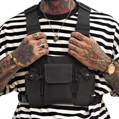 CLAPE Multifunctional Chest Bag Small Chest Rig Pack for Mens Women