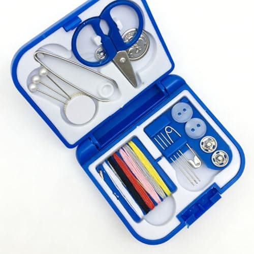 Jeffergarden Travel Sewing Kit, Portable Sewing Supplies with Plastic