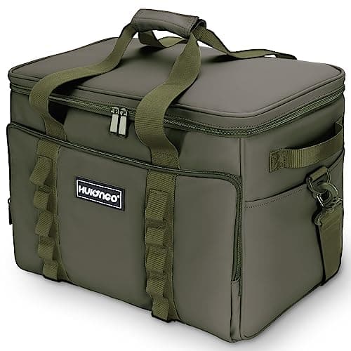 Hulongo Cool Bag Large 30L Insulated Cooler Bag, Waterproof Cool Box,Green