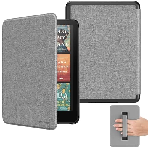 MoKo Case for 7" Kindle Paperwhite 12th Gen 2024 & Colorsoft, Denim Gray