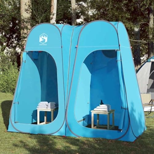 Mangloder Privacy Tent, Blue, Pop-Up, Waterproof, Lightweight, Portable, for Camping, Hiking, Trekking, Outdoor, Festivals, Garden, Beach, Fishing, Travel Backpack