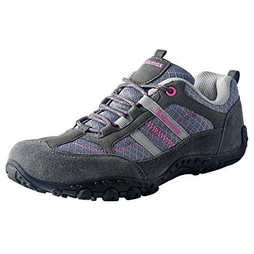 Knixmax Women's Walking Shoes, Lightweight Trainers, Grey UK 6/EU 39