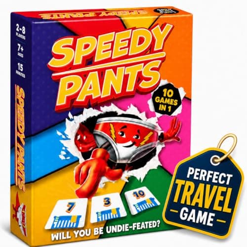 Speedy Pants Card Game| Best Family Game Gold Winner | Travel Game Ages 7+
