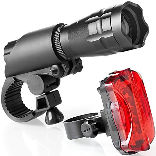 Airplane Travel Toddler Lighting and Tailligh Bright Cycle Front Rear Headlight Lights Super Light Strollers for Toddlers 1-3 (Black, One Size)