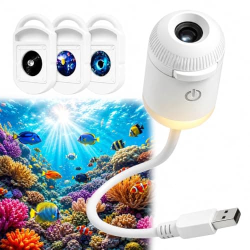 LMIX Galaxy Projector Night Light, 2-in-1 Holographic Star 5d Projector Plug and Play hd Star Smart Ceiling Projectors Lamp 360° Space Starry Sky USB Projection (with 3 Films)