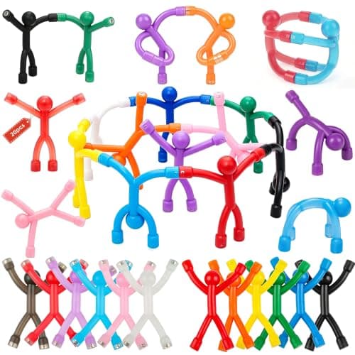 Magnetic Fidget Travel Toys for Kids Age 3-8 Year Old, 20Pcs Magnet Figures