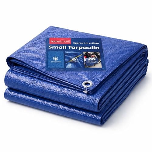 SOL Small Tarpaulin 1m x 0.85m - Waterproof Heavy Duty Cover Sheet