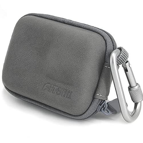 FiTSTILL Grey Mini Carrying Bag Case for Go Pro Hero 13/12/11/10/9/8/7/(2018)/6/5 Black,Hard Shell Travel Storage Case for DJI Osmo Action 2,AKASO,Campark,YI Action Camera and More
