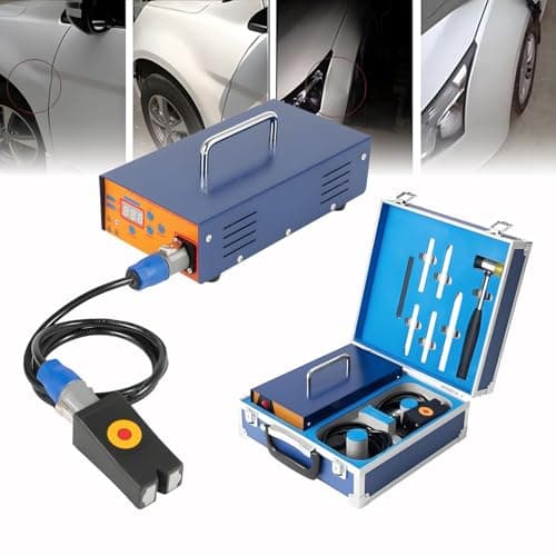 COAKUE 1380W PDR Induction Heater Machine Kit Body Repair Dent Remover Tool for Car,Magnetic Dent Removal, with Suitcase & Anti-Slip Feet,for Auto Repair Shop