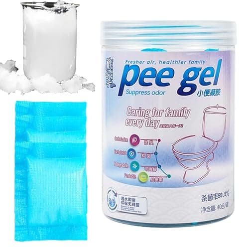 Portable Toilet Gel,Pee Powder for Camping Toilet | Liquid Absorbent Solidifier for Trips Backpacking Airplane Flights Hiking Boat Voyages Road Outdoor Travel