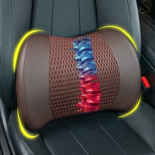 Lofty Aim Lumbar Support Pillow for Car, Car Seat Back Support for Driving