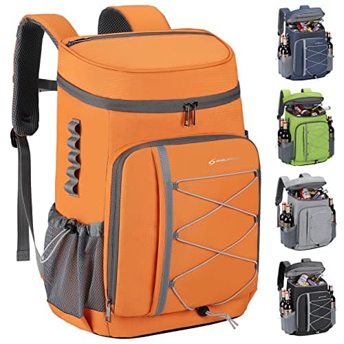 Maelstrom Insulated Cooler Backpack, 32L/35 Can Leakproof Soft Cool Bag
