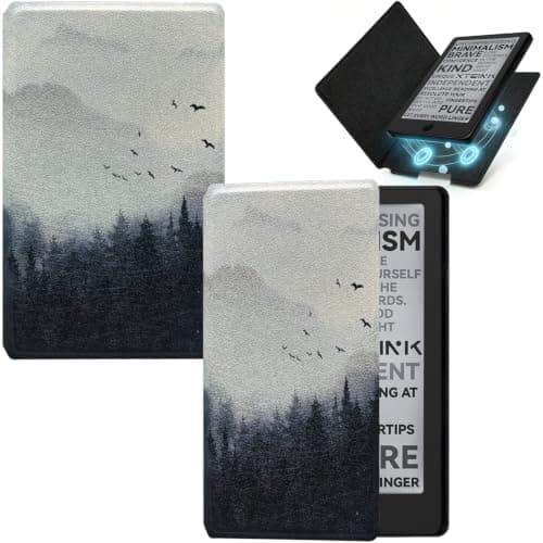 Magnetic Case for 4.3" Xteink X4 Pro Pocket eBook Reader, (Misty Forest)