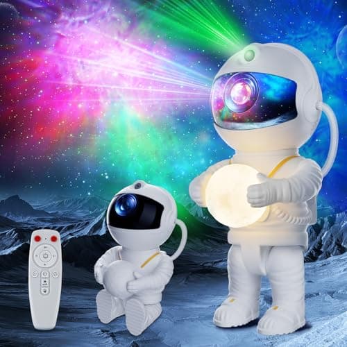 Astronaut Galaxy Projector, Star Projector Light with 8 Nebula Modes