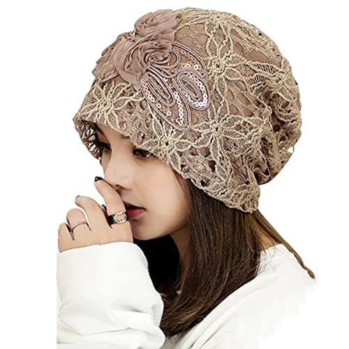 EMF Protection Beanie, Silver Fiber Anti Radiation Breathable Cap, 5G 4G RF WiFi Shielding Hat,Khaki