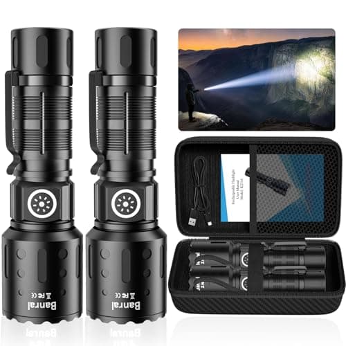 Rechargeable Torch Super Bright LED High Lumens Small Powerful Torches