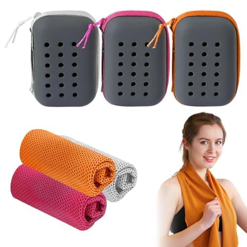 Cooling Towel, 3 Pack Gym Towels, Breathable Instant Towels, 90x30cm