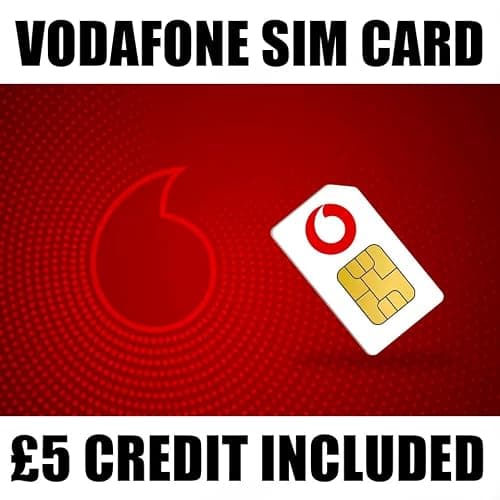 Pay As You Go SIM Card, £5 Preloaded Credit, Ready to use