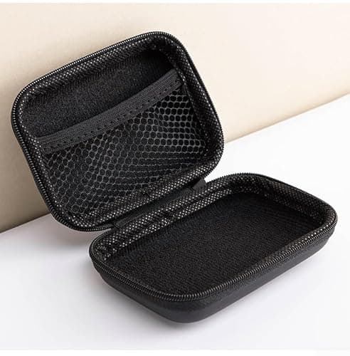 RiseNova EVA Headphone Storage Case, Carbon Fiber Hard Shell
