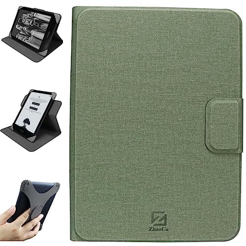 ZhaoCo Universal Detachable Case for 6'' New Kindle 2024/2022, Kobo Nia/Clara 2E / Clara HD, Lightweight Cover with Multiple Viewing Angles - Teal